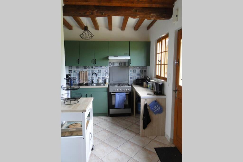 La Bergerie, Cottage Normand 5 Pers. Avec Piano Épreville-en-Lieuvin Dış mekan fotoğraf