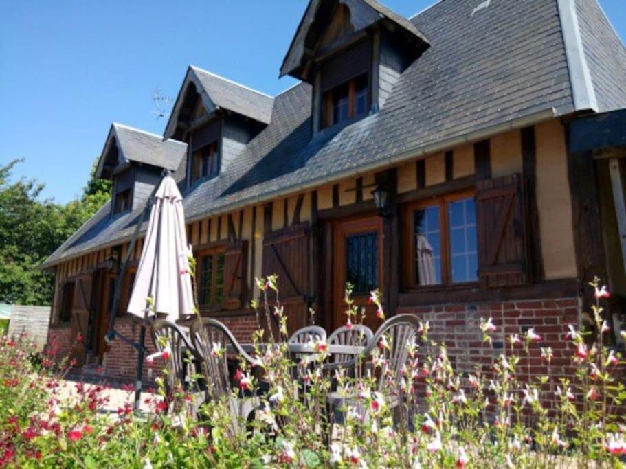 La Bergerie, Cottage Normand 5 Pers. Avec Piano Épreville-en-Lieuvin Dış mekan fotoğraf