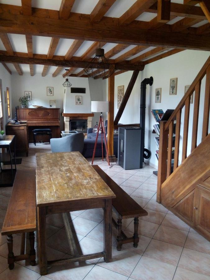 La Bergerie, Cottage Normand 5 Pers. Avec Piano Épreville-en-Lieuvin Dış mekan fotoğraf